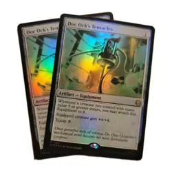 2x FOIL Doc Ock's Tentacles Marvel's Spider-Man MTG Magic The Gathering 0162 - Image 1