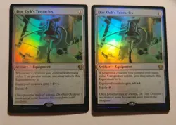 2x FOIL Doc Ock's Tentacles Marvel's Spider-Man MTG Magic The Gathering 0162 - Image 2