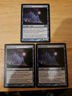 MTG - 3x Wall of Frost - Core Set 2014 - Image 1