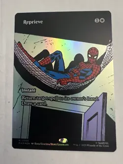 Magic The Gathering MTG Spider-man foil REPRIEVE M 0005 - Image 1