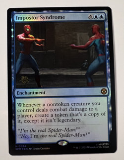 Imposter Syndrome #34 FOIL Mythic [Prelease] - MTG Marvel's Spider-Man SPM - Image 3