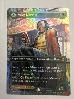 Magic The Gathering MTG Spider-man MILES MORALES M 0200 - Image 1