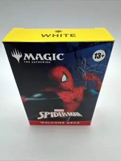 SDCC PAX 2025 Magic The Gathering Spider-Man Welcome Deck WHITE - Image 1