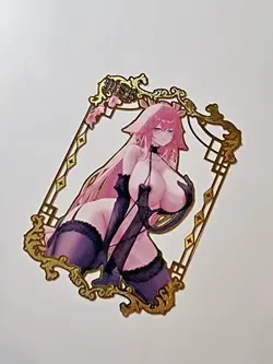 Yae Miko - Genshin Impact MSR 013/200 Metall Karte Waifu Card Goddess Story - Image 2