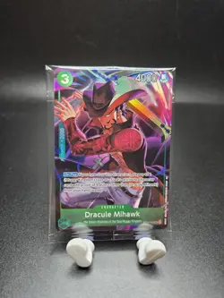 Dracule Mihawk (Illustration Box Vol.4) ST12-003 One Piece Promo Card Foil Luffy - Image 1
