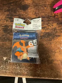 65 Ultra Pro Pokemon CHARIZARD Haunted Hollow Card Sleeves Protectors - Image 1
