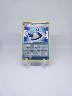 152/198 RUGGED HELMET | REVERSE HOLO TRAINER | CHILLING REIGN POKEMON CARD - Image 1