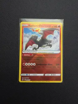 Pokemon TCG Radiant Charizard Crown Zenith Holo Ultra Rare Card 020/159 - Image 1