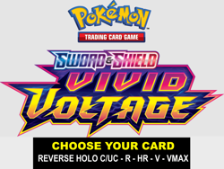 Pokemon Vivid Voltage Choose Your Card - Complete Set Reverse Holo / Rare / VMAX - Image 1
