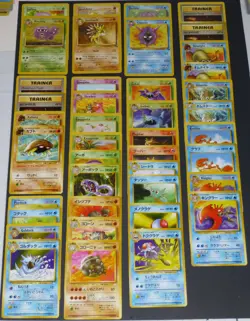 41 Card Lot Vintage Pokemon Base Shadowless Fossil 2nd 3rd Evolutions Uncommon - Image 1