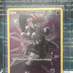 Pokemon 2019 TCG Black Star Promo Armored Mewtwo Holo Card SM228 - Image 4