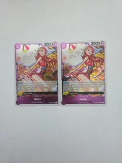 Nami PRB02-012 R One Piece Foil Card The Best Vol. 2 English X 2 - Image 1