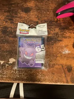 65 Ultra Pro Pokemon GENGAR Haunted Hollow Card Sleeves Standard Size Protector - Image 1