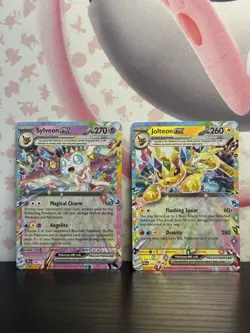 Pokemon TCG EX Card Lot Prismatic Evolutions Double Star Holo Card 2025 NM - Image 1