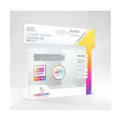 GameGenic Card Protection Matte Sleeves Value Pack (10 packs of 200) New - Image 1