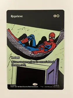Reprieve (Borderless) 0005 - Marvel's Spider-Man MTG NM/M - Image 1