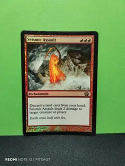 FOIL Seismic Assault / Seismischer Angriff - MTG Magic - Image 1