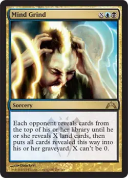 1x Mind Grind NM-Mint, English Gatecrash MTG Magic - Image 1