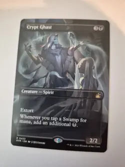 1x MTG English Crypt Ghast (Anime Borderless) Normal Ravnica Remastered NM x1 - Image 1