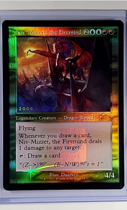 MTG Magic The Gathering 30th Anniversary Promo Foil #14 Niv-Mizzet the Firemind - Image 1