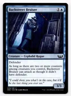 MTG Backstreet Bruiser Streets of New Capenna 035/281 Regular Common - Image 1