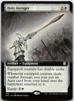 MTG Holy Avenger (Extended Art) R Commander: Adventures in the Forgotten Realms - Image 1