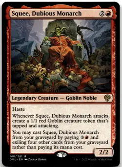 MTG Squee, Dubious Monarch R Dominaria United 146 LP - Image 1