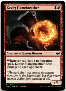 MTG Kessig Flamebreather C Innistrad: Crimson Vow 164 LP - Image 1