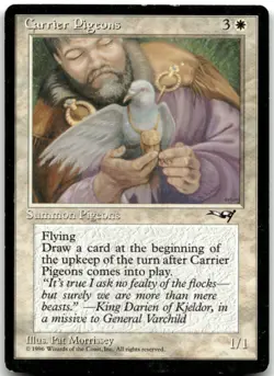 MTG Carrier Pigeons (Hand) C Alliances 126 MP - Image 1