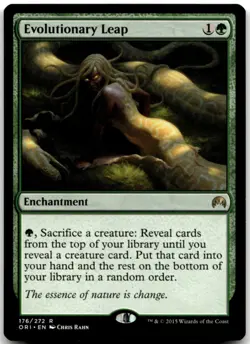MTG Evolutionary Leap R Magic Origins 176 LP - Image 1