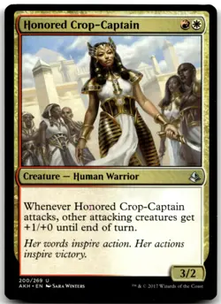 MTG Honored Crop-Captain U Amonkhet 200 LP - Image 1