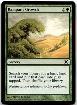 MTG Rampant Growth C 10th Edition 288 LP - Image 1
