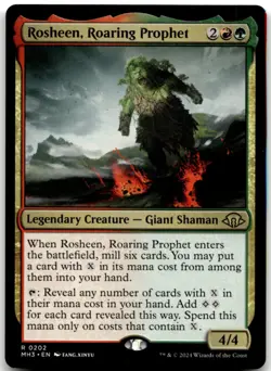 MTG Rosheen, Roaring Prophet R Modern Horizons 3 202 LP - Image 1