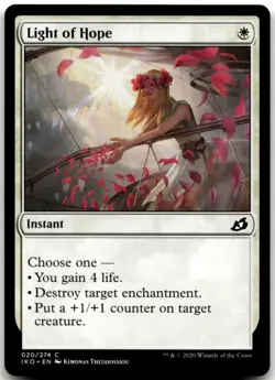 MTG Light of Hope C Ikoria: Lair of Behemoths 20 LP - Image 1