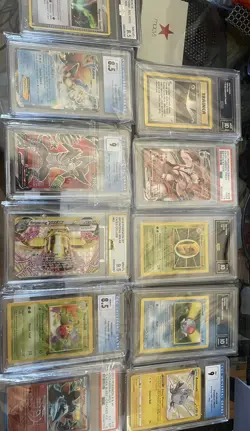 Pokemon Graded Slabs Lot!!! 11 Slabs *** - Image 1