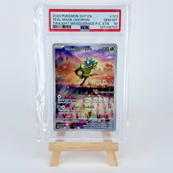 2024 Pokemon Twilight Masquerade Teal Mask Ogerpon SVP 123 Pokemon Center PSA 10 - Image 1