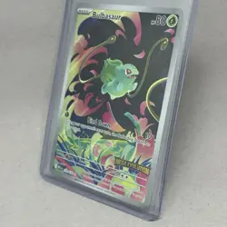 Pokemon - Mega Evolution - Bulbasaur - 133/132 - PROMO - Stamped Box Topper NM - Image 2