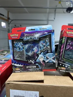 New & Sealed! Pokemon Rival Battle Deck set of 2 Steven and Marnie - Image 3