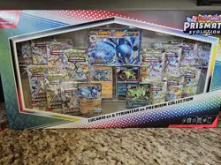 Pokemon Prismatic Evolutions Lucario Ex Tyranitar Ex Premium Collection Lot of 2 - Image 2
