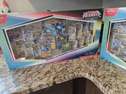 Pokemon Prismatic Evolutions Lucario Ex Tyranitar Ex Premium Collection Lot of 2 - Image 3