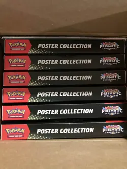 Pokemon TCG Prismatic Evolutions Poster Collection Case (Box of 6 with Display) - Image 3