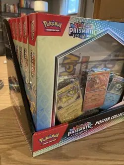 Pokemon TCG Prismatic Evolutions Poster Collection Case (Box of 6 with Display) - Image 5