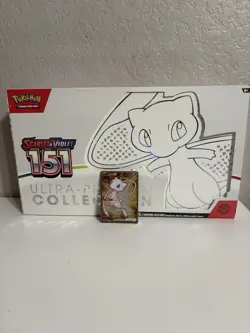 Pokemon Scarlet & Violet 151 Ultra Premium Collection Open Box (Metal Mew) - Image 1