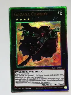 Gagaga Cowboy - RA04-EN064 - Ultimate Rare - 1st Edition Yugioh - Image 1