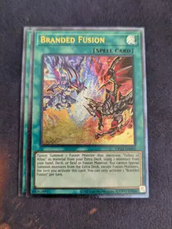 YUGIOH- Branded Fusion - OP22-EN002 - Ultimate Rare - OTS Ultimate NM x1 - Image 1