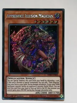 Apprentice Illusion Magician - RA04-EN023 - Secret Rare - 1st Edition Yugioh - Image 1