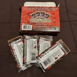 Yugioh Retro Pack 2: x1 Mini Box (4 Packs) Open Box W/ cards Holo Rare - Image 3