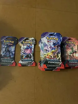 Pokemon TCG: Scarlet & Violet - Temporal Forces Sleeved Booster Pack - Lot of 36 - Image 1