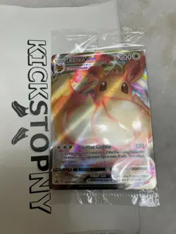 Eevee Vmax Pokemon Shining Fates Elite Trainer Box Promo Still Sealed SWSH087 - Image 1