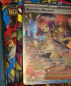 Pokemon Mega Evolution Acerola's Mischief Secret Illustration Rare, #183/132 - Image 2